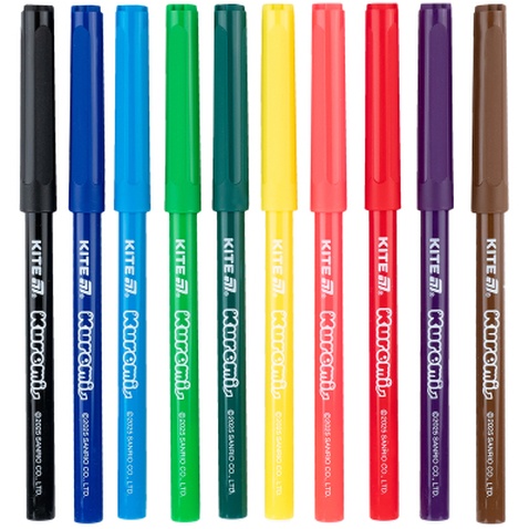 Фломастери Kite Kuromi 10 кольорів (HK25-455)