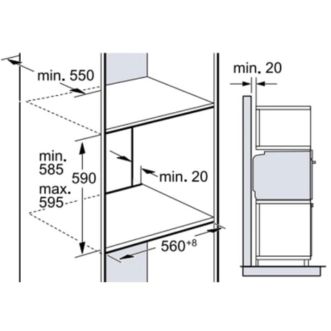 Духова шафа Bosch HJA737BA0