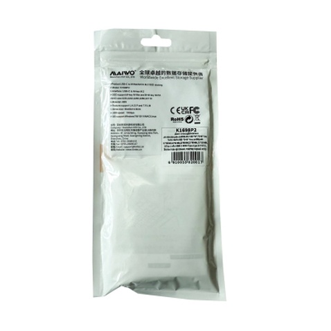 Док-станція для накопичувачів Maiwo M.2 NVMe/SATA SSD to USB3.2 Gen2 USB-C 10Gbps (K1698P2)