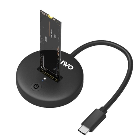 Док-станція для накопичувачів Maiwo M.2 NVMe/SATA SSD to USB3.2 Gen2 USB-C 10Gbps (K1698P2)