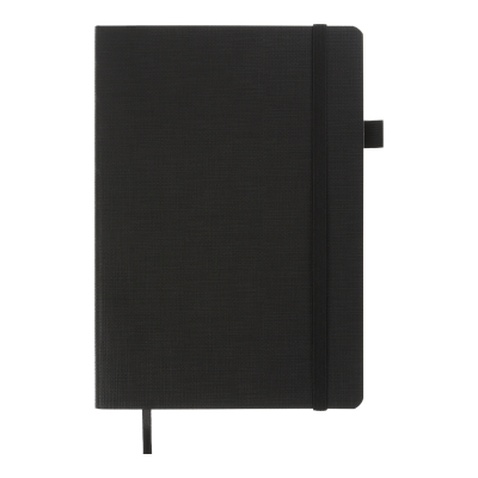 Книга записна Buromax COLOR TUNES А5 96 аркушів лінія, чорний (BM.295200-01)