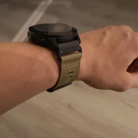 Ремінець до смарт-годинника Garmin Tactix 7, 26mm QuickFit, Coyote Tan Nylon (010-13010-11)