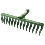 Граблі Grad садові виті 14 зубів 370×82мм заклепувальне кріплення (5051925)