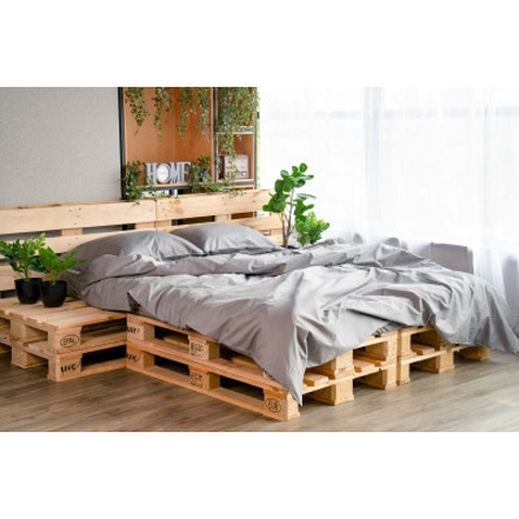 Простирадло Ardesto на резинці Mix&Match сатин 160х200+30 см мусон (ART1620FSD)