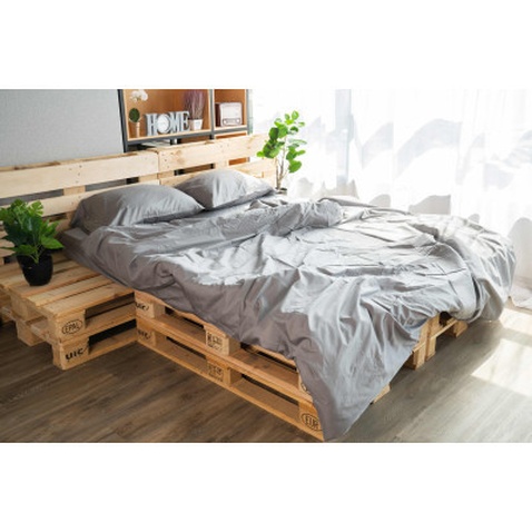 Простирадло Ardesto на резинці Mix&Match сатин 160х200+30 см мусон (ART1620FSD)