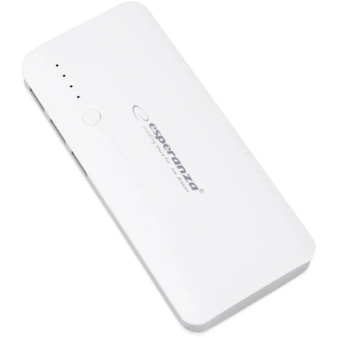 Батарея універсальна Esperanza 8000mAh input/Micro-USB, output/3*USB, White/Grey (EMP106WE)
