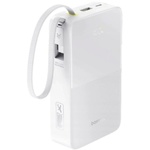 Батарея універсальна Baseus EnerFill FC51 Bipow2 Pro 20000mAh 22.5W build-in cable USB-C white (E0027700)