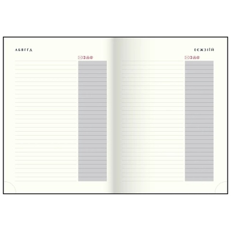 Тижневик Buromax датований 2026 POWER A5 синій (BM.2157-03)