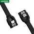 Кабель для передачі даних SATA 3 Data Cable 0.5m US217 Black Ugreen (30796)