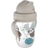 Поїльник-непроливайка Canpol babies Exotic Animals з трубочкою і обтяжувачем 270 мл Сіра (56/606_grey)