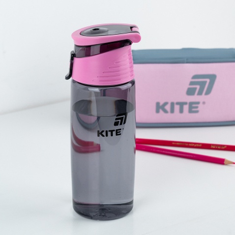 Поїльник-непроливайка Kite 550 мл, сіра (K25-401-1)