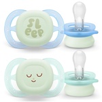 Пустушка Philips AVENT Ultra Start 0+ місяців 2 шт, бірюз (SCF075/18)