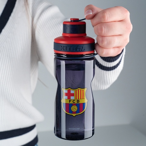 Поїльник-непроливайка Kite FC Barcelona 500 мл, синя (BC25-397)
