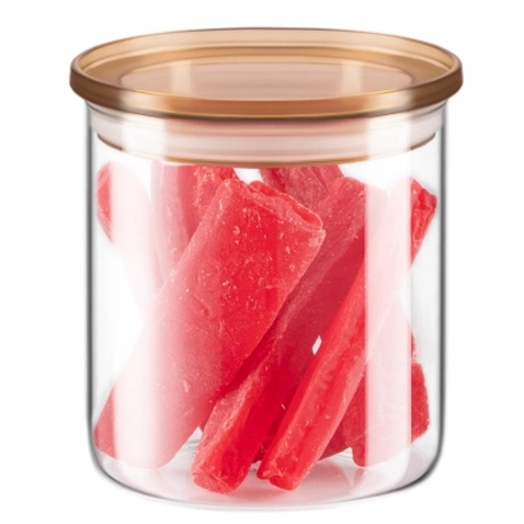 Банка Ardesto Fresh 700 мл, скло, пластик, прозорий (AR1307SFM)