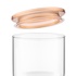 Банка Ardesto Fresh 500 мл, скло, пластик, прозорий (AR1305SFM)