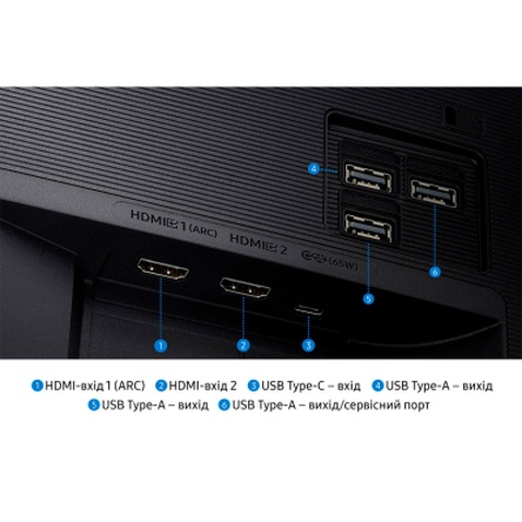 Монітор Samsung LS32FM702UIXUA