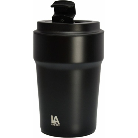 Термокружка Line Art Rhodes 380 мл чорний (60022322LA-01)