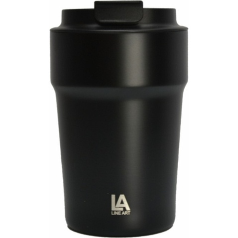 Термокружка Line Art Rhodes 380 мл чорний (60022322LA-01)