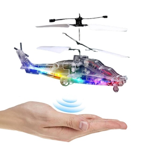 Інтерактивна іграшка UFT Літаючий вертоліт з сенсорним контролем і LED підсвічуванням (UFTFly12)