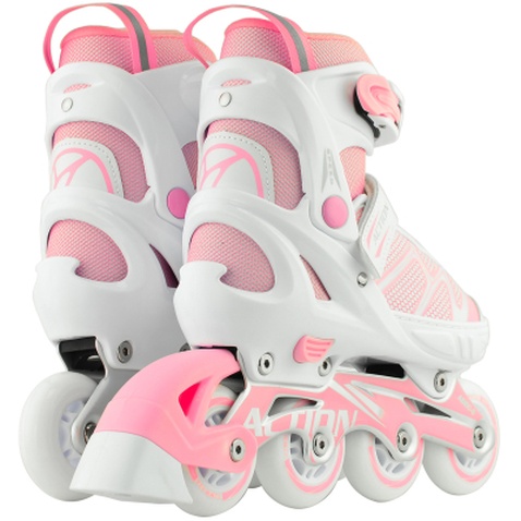 Роликові ковзани Action 2 в 1 Riply Рожеві 29-32 (153B5/2IN1PINK29-32)