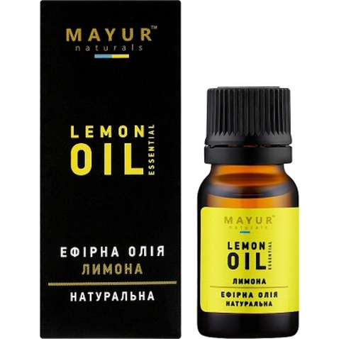 Ефірна олія Mayur Лимона 10 мл (4820230951998)